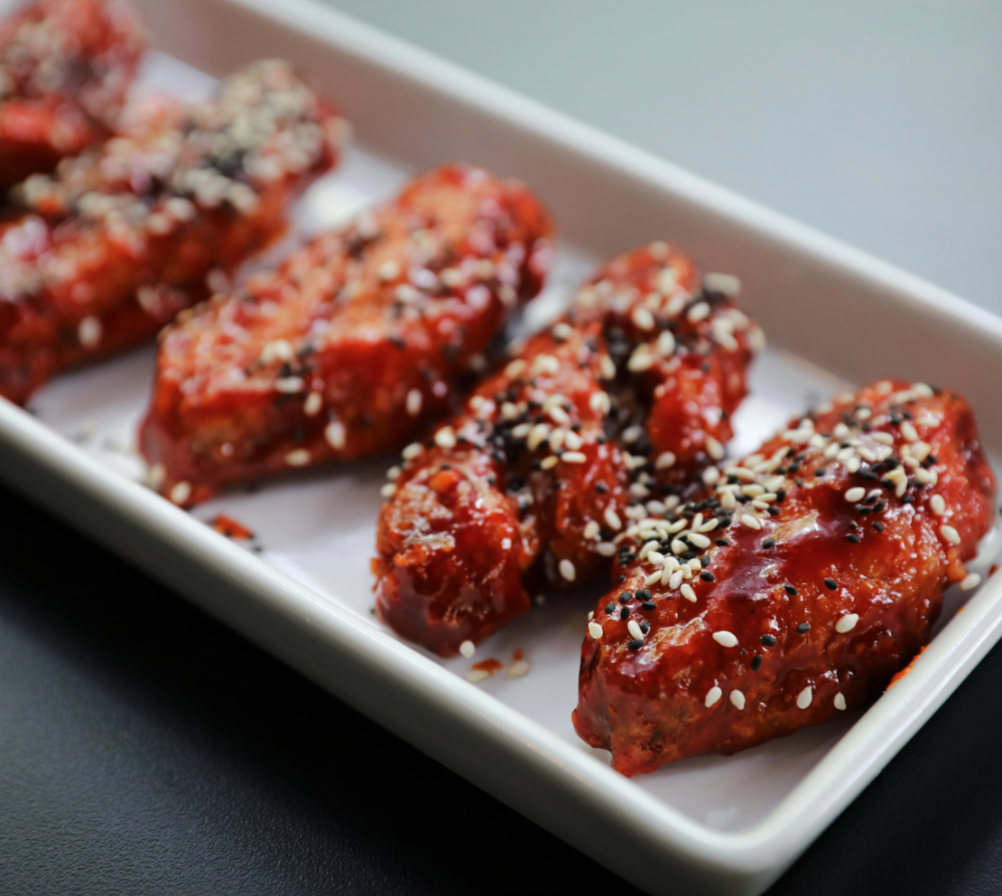 Spicy Baked Korean Teriyaki Chicken Wings Halal Chaps